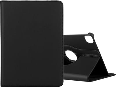 Hoesje Geschikt voor Apple iPad pro 12.9 inch (2020) 360° Draaibare Wallet case /flipcase stand/ hardcover achterzijde/ kleur Zwart