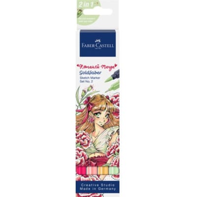 Faber-Castell sketchmarker - Goldfaber set nr.2 Romantic Manga Collection - FC-164722