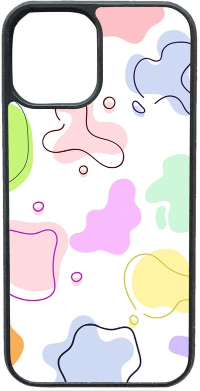 Telefoonhoesje - SOFT BLOB - Iphone 13 Pro