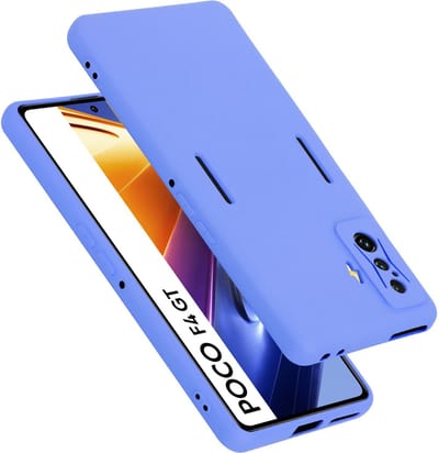 Cadorabo Hoesje geschikt voor Xiaomi Poco F4 GT in LIQUID LICHT PAARS - Beschermhoes gemaakt van flexibel TPU silicone Case Cover