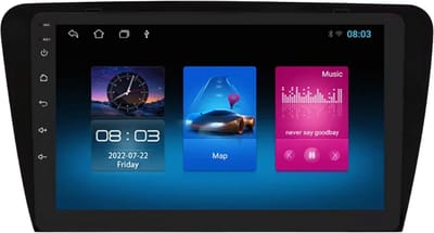 Autoradio met bluetooth - Carplay - Voor SKODA Octavia 3 A7 (2013-2018) - Geschikt voor Apple en Android - Stereo - Navigatie - Navigatiesysteem auto - 1GB 16GB