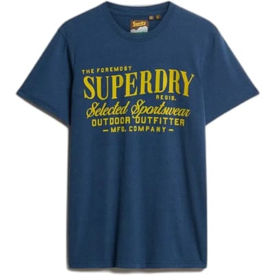 Superdry - Outdoor Supply Company Relaxed T-shirt - Heren - T-shirts
