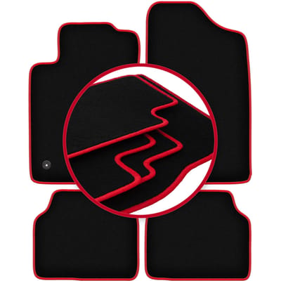 CARLUX-RED automatten voor: Peugeot 405 sedan, stationwagen, break (1987-1996)