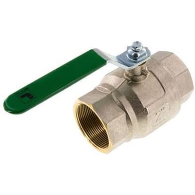 Rp 2 inch Drinkwater 2-Weg Messing Kogelkraan - BL2BC-M-DW-200