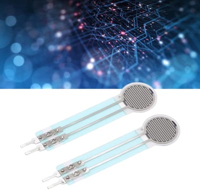 Dunne Film Druksensor, 2 Stuks 20g-3kg Hoge Precisie Krachtgevoelige Weerstand, Flexibele Bending Sensor voor Touch-toepassingen en Meetinstrumenten