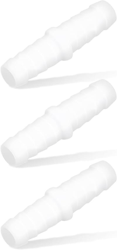 10 Stuks Plastic Slangverbinder, Rechte Aansluiting voor Slangen, Geschikt voor 9-9 mm Slangen, Duurzaam en Betrouwbaar Slangaccessoire