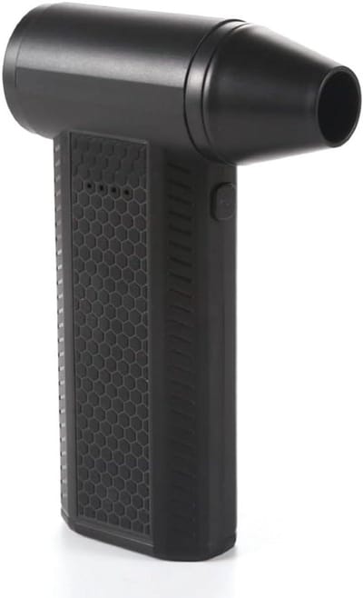 Mini Turbo Ventilator - Draagbare Bladblazer - Snel Drogen - 4 Snelheden Instelbaar - 343 Gram - Zwart