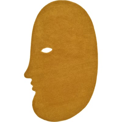 Nanimarquina Tapijt praten praten - mustard - 140 x 100 cm