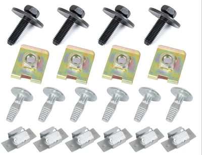 Modecar - Motorbescherming Bevestigingsset - 20 Stuks - Citroen/Peugeot Compatibel - 2004-2011