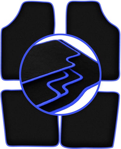 CARLUX-BLAUW automatten voor: Renault Kangoo I combivan (1997-2008)