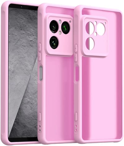 Hoesje geschikt voor Sony Xperia 1 VIII - Phonesta AirFrost Semi-Transparante Back Cover - Mat Bubblegum Pink