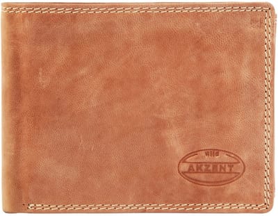 AKZENT Herenportemonnee horizontaal echt leer Hamid Akzent portemonnee van echt leer