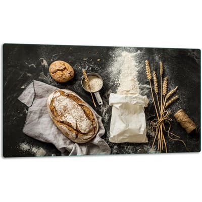 TMK ArtDeko - Snijplank - Glas - 52x30 - Veelkleurig