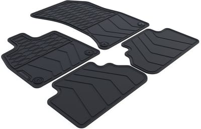 Rubber Automatten geschikt voor Audi Q5 GU - Bouwjaar: 2025-heden - Originele pasvorm - 4-delig