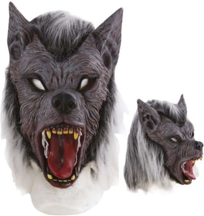 Masker Volwassene Full Face Latex Weerwolf