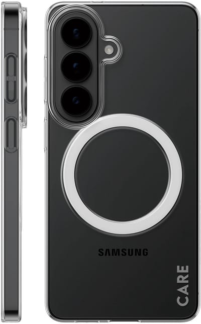 PanzerGlass CARE™ by ® SL1M Case Transparent w. Qi Samsung Galaxy S26 mobiele telefoon behuizingen 16 cm (6.3") Hoes Transparant