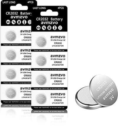 Knoopcel 2032 3V Lithium Batterij - 8 Stuks