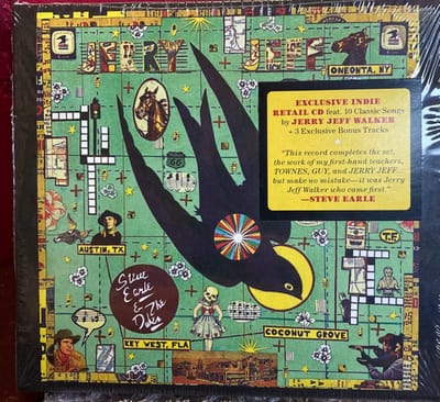 Steve Earle & The Dukes - Jerry Jeff (Exclusive Indie Retail CD)