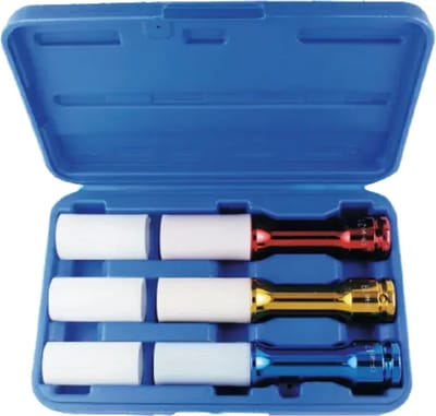Slagschroefsleutel Set 1/2 inch - Chroom-Molybdän - Industriële Kwaliteit