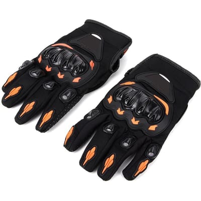 Universele Ademende Motorhandschoenen Outdoor Rijden Anti-Val Handschoenen Bescherming black