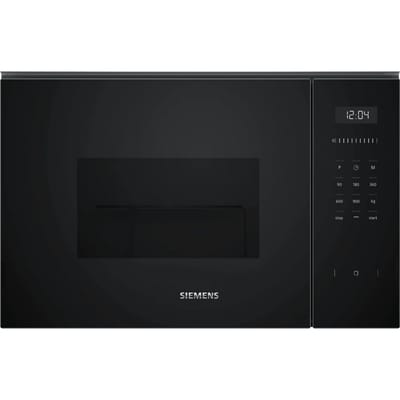 Siemens BE555LMB1 - iQ500 - Inbouwmagnetron - 59x38 cm - 25 l - Zwart - Eenvoudig te reinigen met hydrolyse