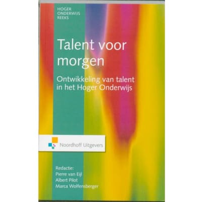 Talent Voor Morgen - Hoger Onderwijs - P Van Eijl