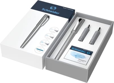 Schneider kalligrafie set - Callissima - kalligrafie vulpen - giftbox - antraciet - S-143812