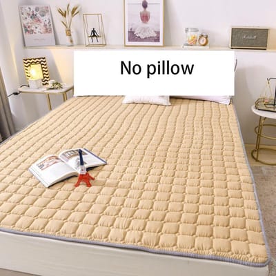 Vier seizoenen dun, huidvriendelijk N-matras Antislip wasbaar bedbeschermingskussen Cartoon schattig beddengoed 150*200cm