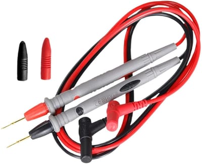 Stroommeetgereedschap - Multimeter sonde - Nauwkeurig meten - Dubbel geïsoleerd - Tot 1000V - Zwart
