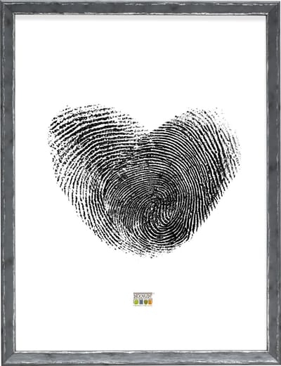 Deknudt Frames fotolijst S46DF7 - grijs met biesje - foto 10x15 cm
