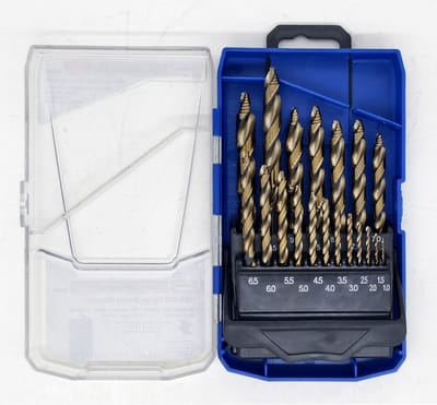 Stahlkaiser 19 Delige 1-10 x 0,5 mm HSS-CO Turbo Smart-Stepstar Borenset