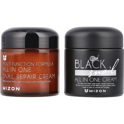 Mizon, all-in-one, colorful youth, snail, 2-piece set