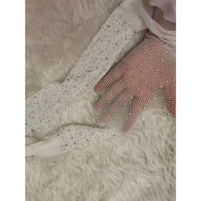 Zomer visnet diamanten panty dames sexy ademend strass kousen net nylon kousen maillot spinnenkousen gray