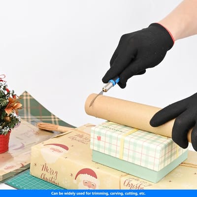 Candala Modelbouwgereedschapsset, mini-handzaag voor modelbouw met 6 stuks knutselmessen en 5 stuks 11# messen, modelbouwzaagkit, handgemaakt, trimmen, doe-het-zelf gereedschap, Set