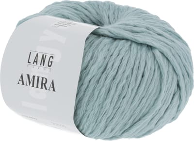 Lang Yarns Amira - 72 aquablauw - Katoen Garen