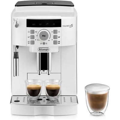 Volautomatische espressomachine met bonenmaler - De'Longhi - Magnifica S - ECAM22.110.W - 4 recepten - Wit