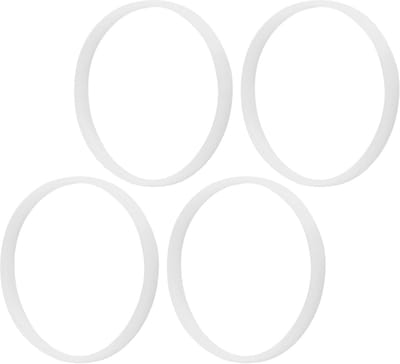 Dailygoods- O-Ring Vervanging - Rubber Afdichting - Set van 4 Stuks - Diameter 10 cm - Geschikt voor Juicer - Lichtgewicht 40 g - Afdichtring