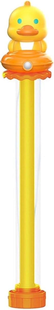 Waterspuit - Waterkanon - Buiten spelen - Vier sproeimodi - 44 cm lang - Geel