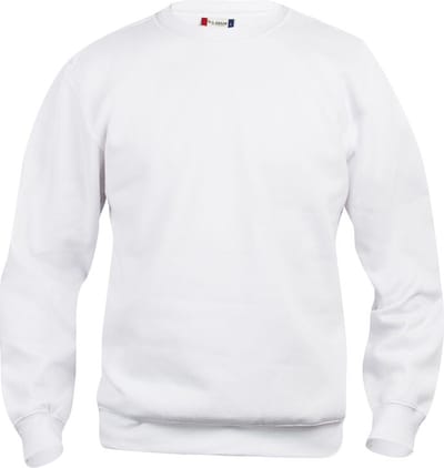 Clique Basic Roundneck 021030 - Wit - XS