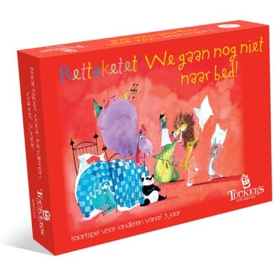 Retteketet We Gaan Nog Niet Naar Bed-Kaartspel - Harmen van Straaten