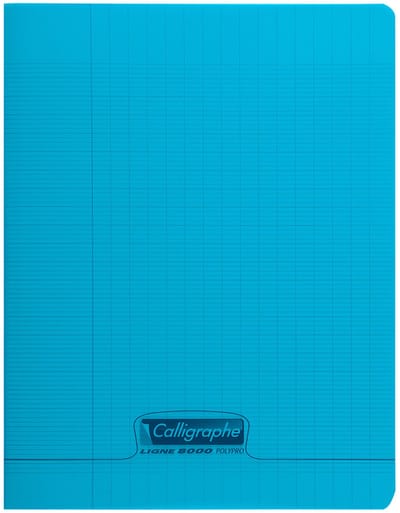 Kalligrafieblok 8000 POLYPRO, 170 x 220 mm, blauw
