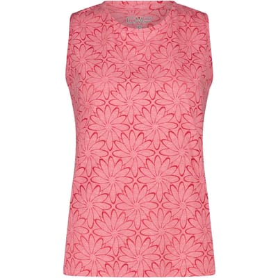 Verbleken jersey top met bloemenprint dames CMP