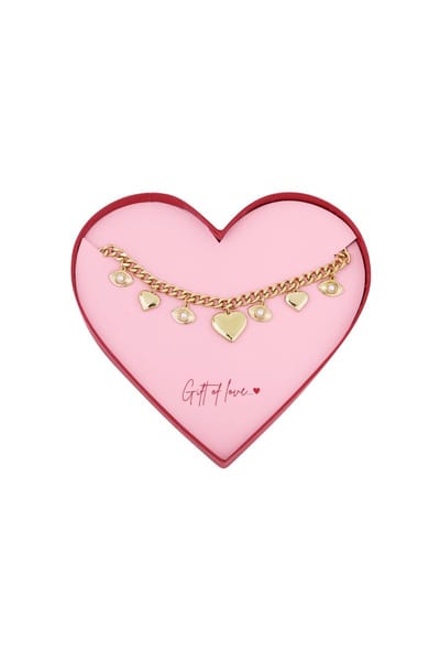 gift of love stainless steel eyes on you ketting