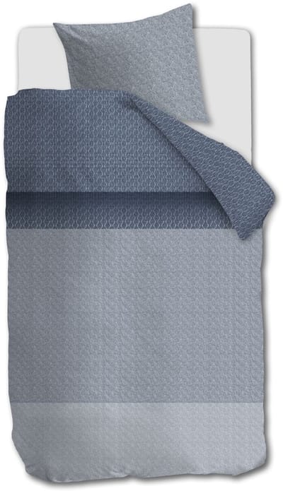 Beddinghouse Sanna dekbedovertrek - Eenpersoons - 140 x 200/220 cm - Blauw