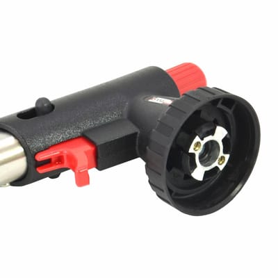 AWTools Typ 7 - Gasbrander - Piezo - Ergonomische Grijp - Roestvrij Staal