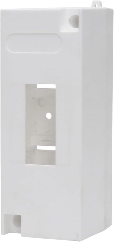 Opbouw Verdeelkast - Klein Zonder Deur - Elektrische Installatie - IP30 Bescherming - 137 mm Hoog - Wit