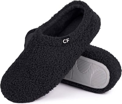 Pantoffels Dames - Sloffen - Maat 36/37 - Zwart - Anti-slip - Comfeet