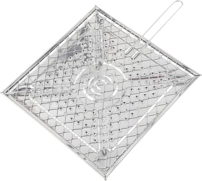 Voedselwarmer RVS - Warmhoudplaat - Keukenapparatuur - Duurzaam materiaal - 25x25 cm - Roestvrij staal
