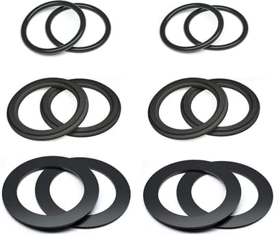 Set van 12 Vervangende O-Ringen voor Zwembadpompen, Rubber Seals voor Intex en andere modellen, Duurzame O-Ringen voor Waterdichte Afdichting