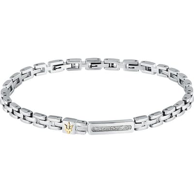 Maserati - JM324AVD54 - Armband - Heren - 18cm - ICONIC